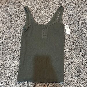 Aerie Dark Green Tank Top